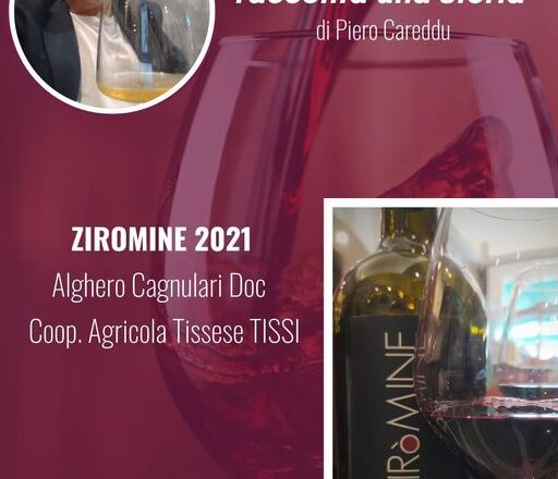 ZIROMINE 2021- Alghero Cagnulari doc